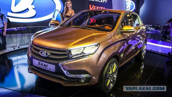 Lada Vesta на конвейере