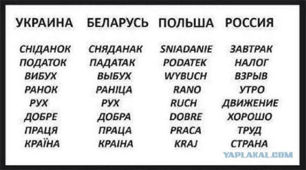 «Мова» — ополяченный и искалеченный русский язык