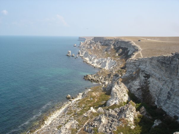 Мыс Тарханкут - самая западная точка Крыма.