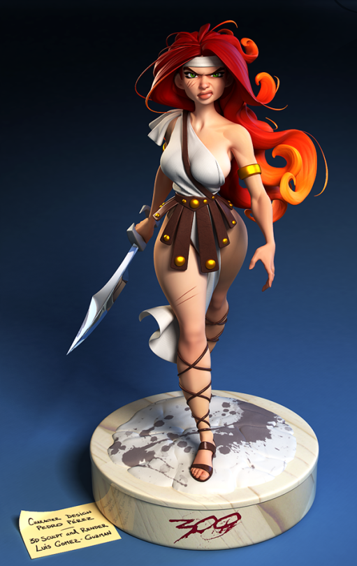 Сексуальные красотки художника Pedro Perez