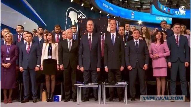 Сначала подумал, что они на коленях стоят