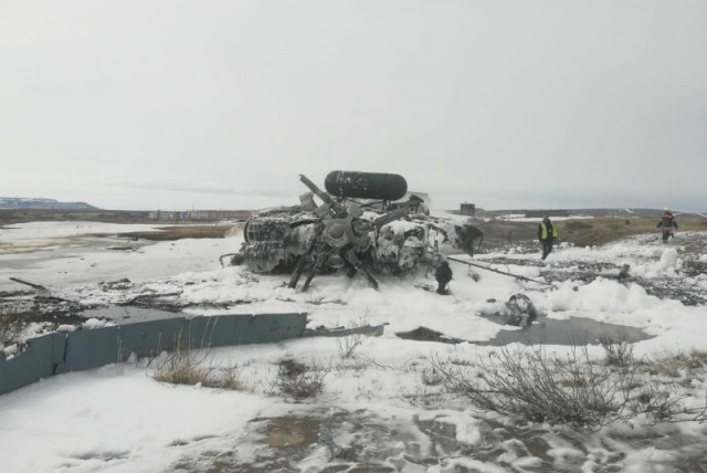 Четыре человека погибли при крушении Ми-8 на Чукотке