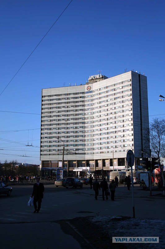 Заполярье. Суровый Мурманск.