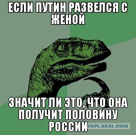 Путин развелся