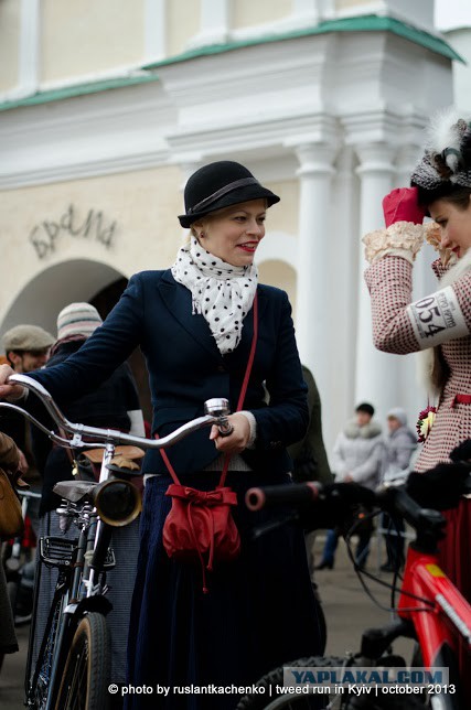 Киевский «Tweed Run» 2013