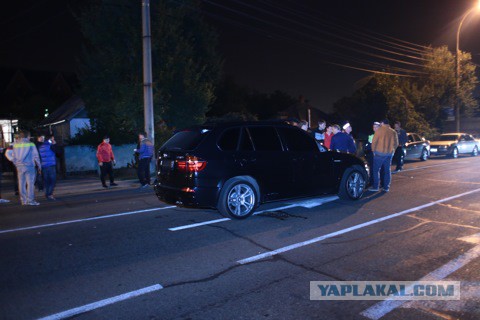 Блатной и неадекватный мудак на BMW X5M