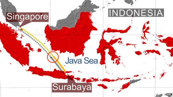Пропал самолет малазийской авиакомпании AirAsia
