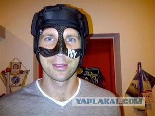 Как вы думаете,кто носил эту маску?