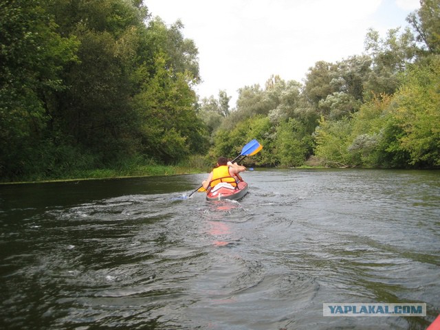 Сплав по реке Оскол