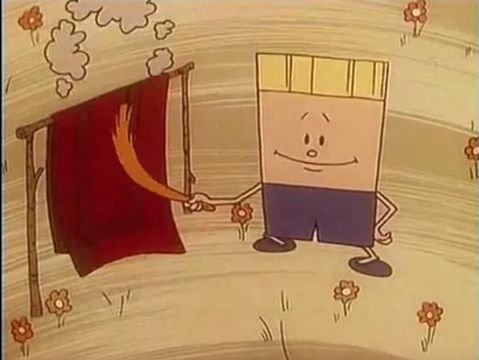 Картина ехал ваня мультфильм 1975