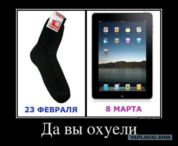 Идеи подарков на 23-е февраля