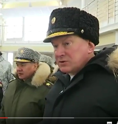 Сергей Шойгу посетил новую военную базу в Арктике