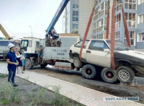 Участники акции «Вызов-кузов» вывезли РАБОЧЕЕ авто горожанина