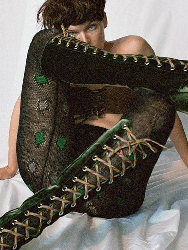 Фотосессия Milla Jovovich