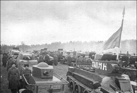 Польский поход РККА 1939 года в фотографиях