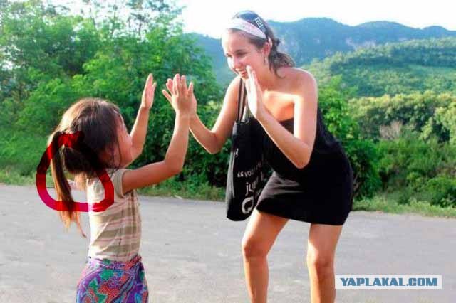 Фотожаба: любопытный парень