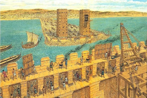 Александр против финикийцев. Осада Тира, 332 до н. э.