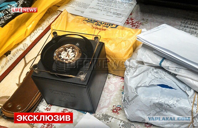 Фото элитных часов, изъятых у Хорошавина