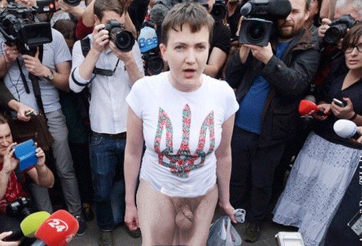 Савченко идет в президенты