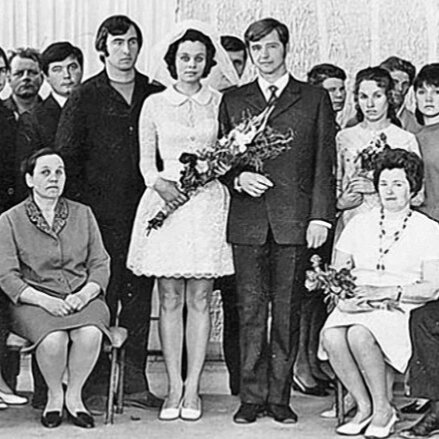 Свадебные фото любимых советских актёров.
