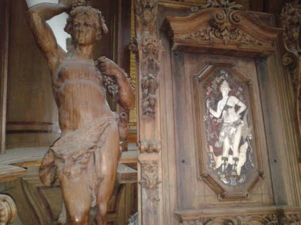 Итальянский письменный стол, принадлежащий королю Карло Альберто - около 1840 года
