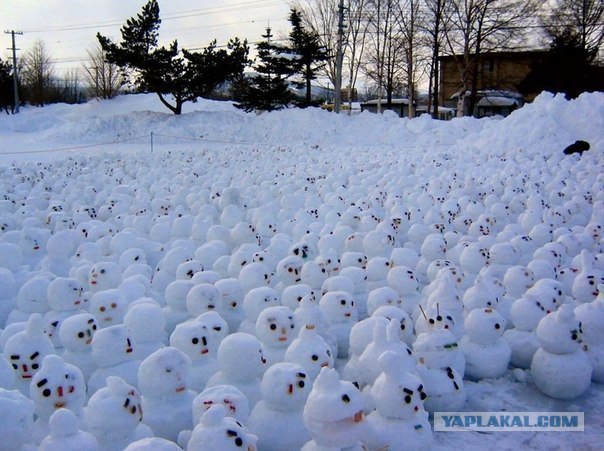 Снеговики зомби