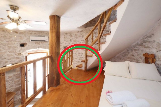 Небольшой дом в 250-летней башне на острове в Хорватии