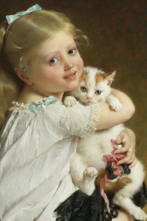 Рисованные киски