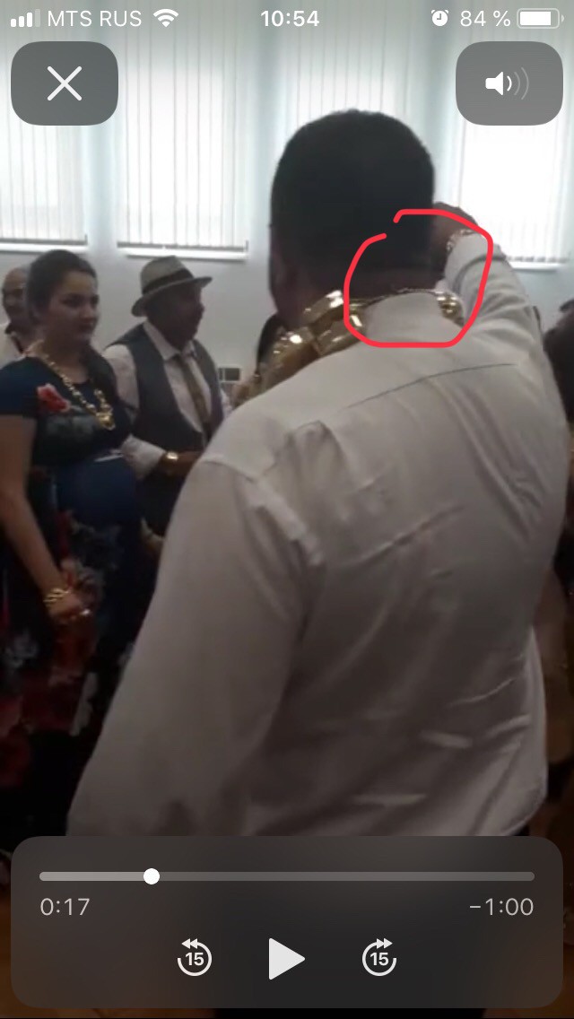 На юбилее у цыганского барона выгуляли весь золотой запас Молдавии