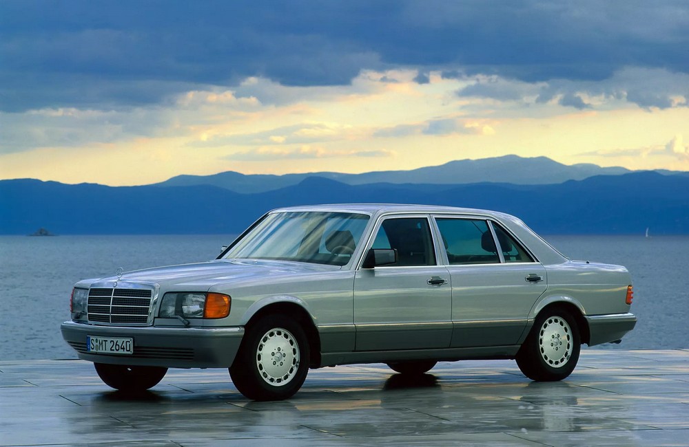 45 лет Mercedes-Benz W126