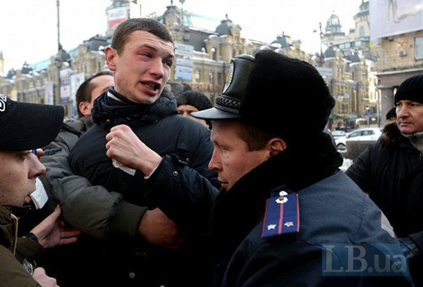 Провокация. ЭТО НЕ БЕРКУТ!