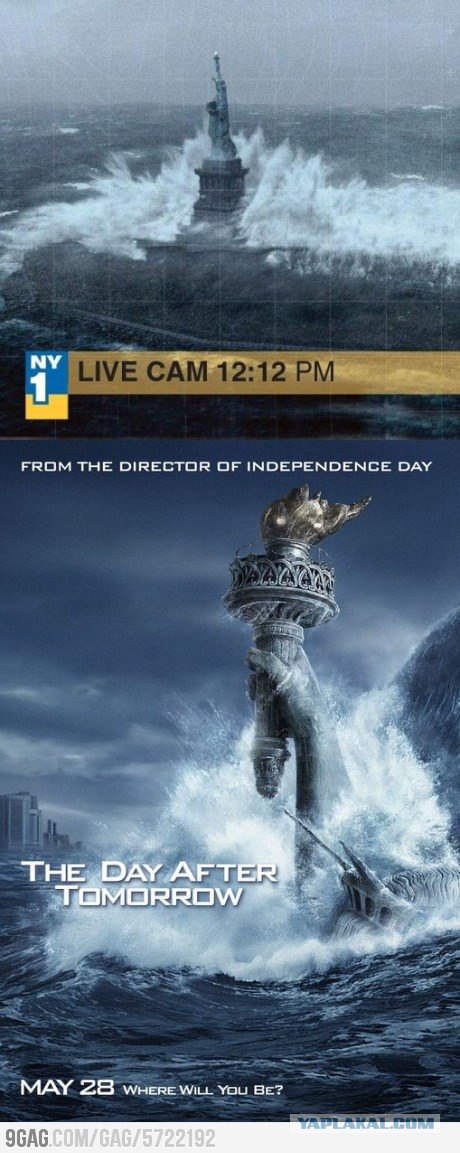 Ураган Сэнди. Конец Света начинается с США?