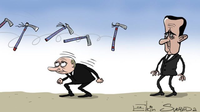 США вместе с Францией и Великобританией начали военную операцию против Сирии