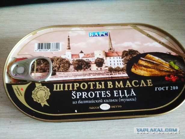 Советские шпроты: Как кошачий корм стал деликатесом