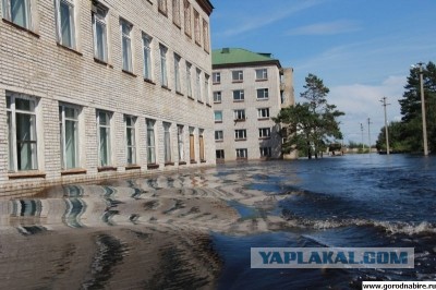 Наглядно о текущем уровне воды в Амуре