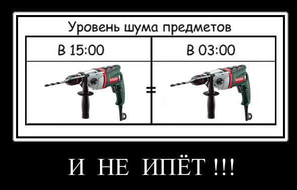 Громкость и шум - понятия относительные