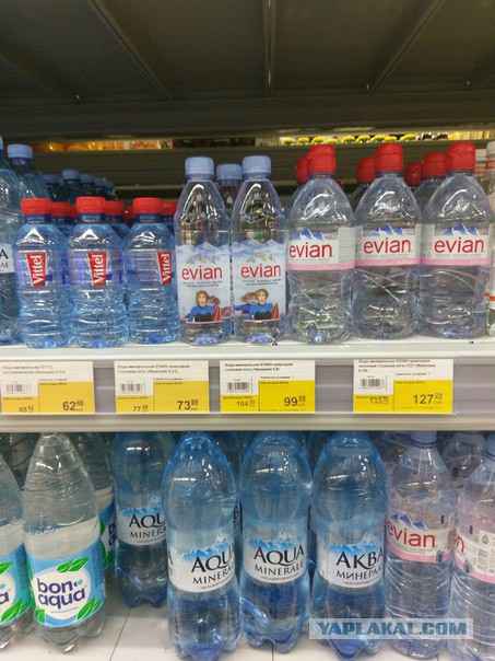 Сколько может стоить бутылка воды?