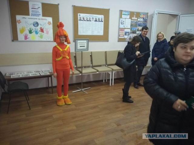 Подборка странных и забавных фото и скринов с избирательных участков 2018