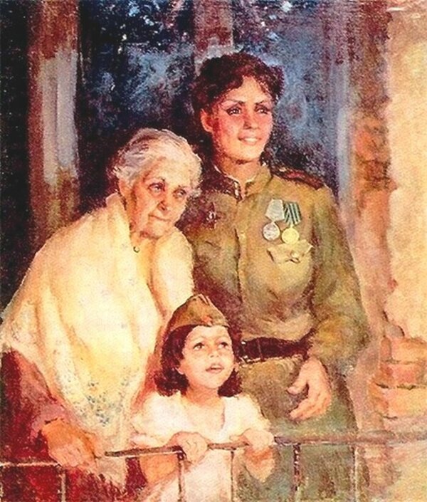Великая Отечественная война в живописи