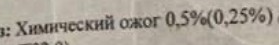 Ожог «ореха»