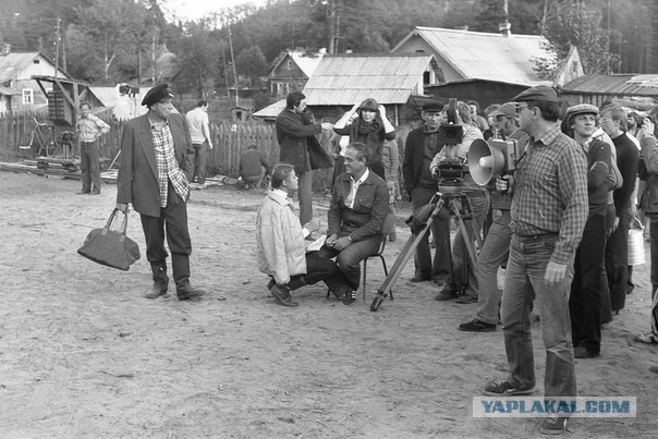 Фотографии со съёмочных площадок