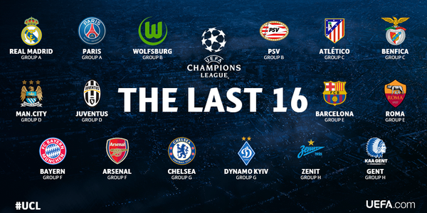 Champions League Сезон 2015/2016. Часть 2
