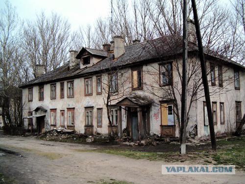 Бараки. Как жило большинство советских граждан