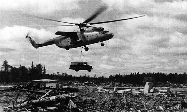 Авиации немного: трудяга вертолет Ми-6