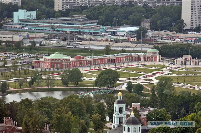 Москва с высоты птичьего полета (77 фото)