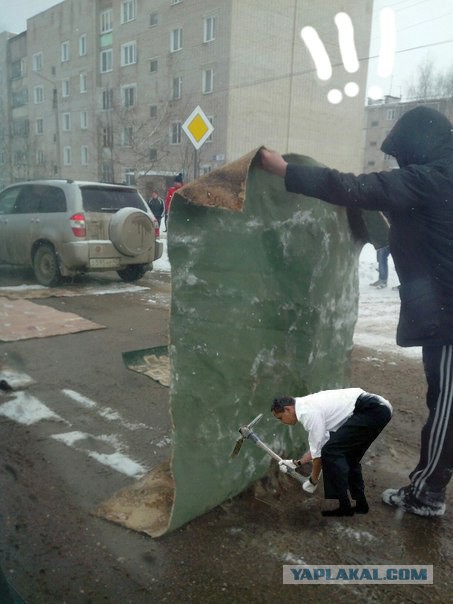 А какие дороги в вашем городе? Омск....