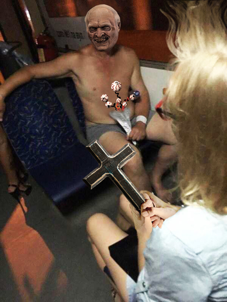 "Невозмутимая пассажирка"