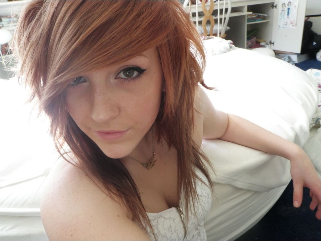 Hot Redhead Girl Selfie