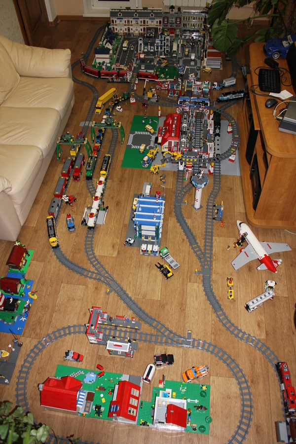 Когда Lego как наркотик или стройка LegoCity