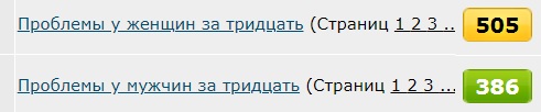 Проблемы у женщин за тридцать